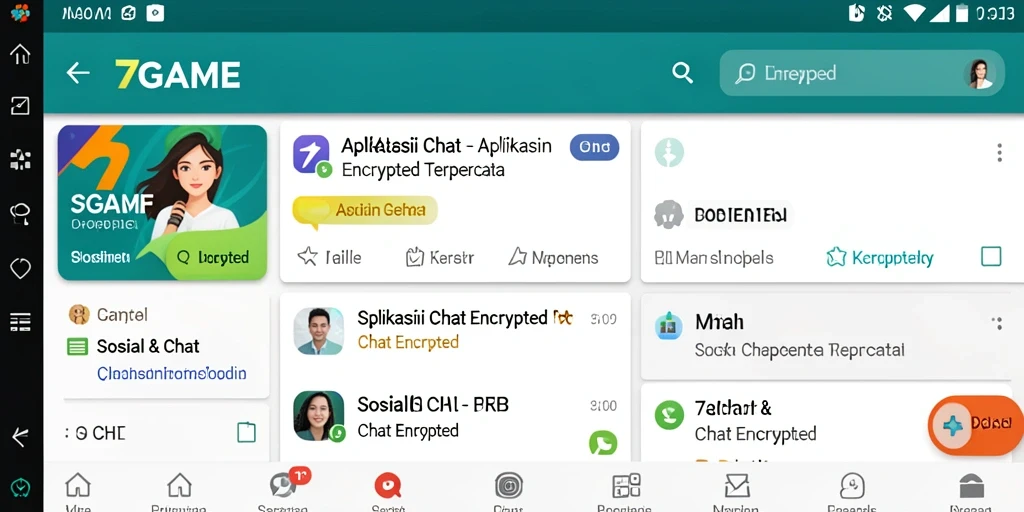 Antarmuka aplikasi 7GAME yang intuitif dan modern.