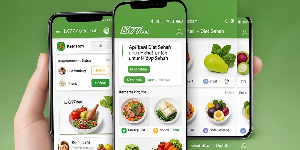 Antarmuka LK777 yang ramah pengguna dan informatif.