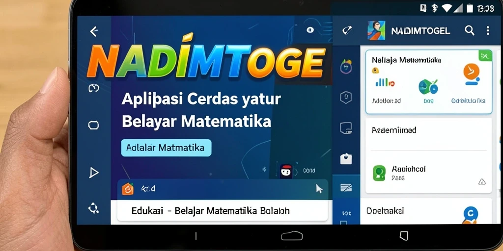 Antarmuka aplikasi NADIMTOGEL yang menarik dan sederhana.
